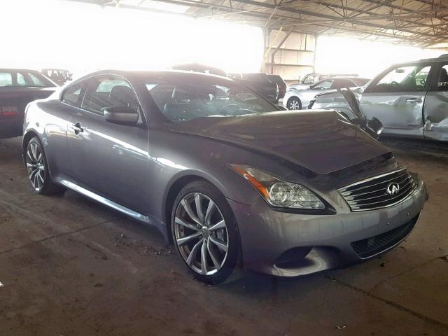 JNKCV64E28M107240 - 2008 INFINITI G37 BASE CHARCOAL photo 1