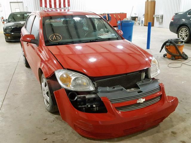 1G1AT58HX97136863 - 2009 CHEVROLET COBALT LT RED photo 1