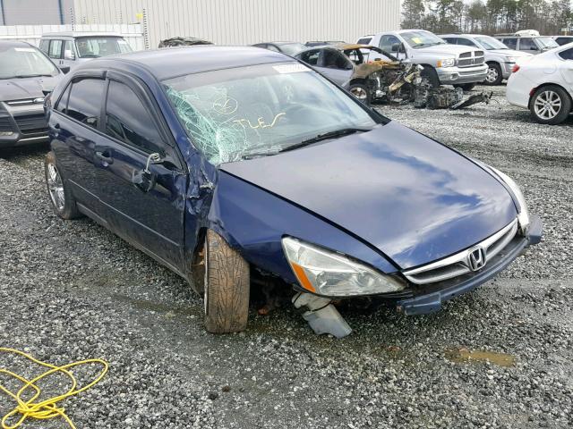 1HGCM551X7A228982 - 2007 HONDA ACCORD VAL BLUE photo 1