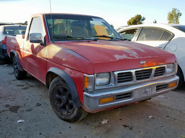 1N6SD11S2VC338828 - 1997 NISSAN TRUCK BASE RED photo 1