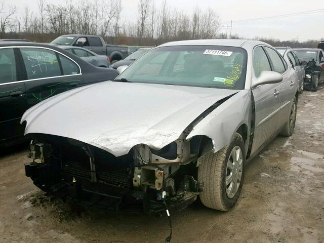 2G4WC582361224473 - 2006 BUICK LACROSSE C SILVER photo 2