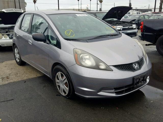 JHMGE88289S035566 - 2009 HONDA FIT SILVER photo 1