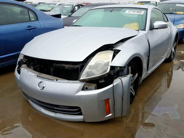 JN1AZ34D86M331275 - 2006 NISSAN 350Z COUPE SILVER photo 2