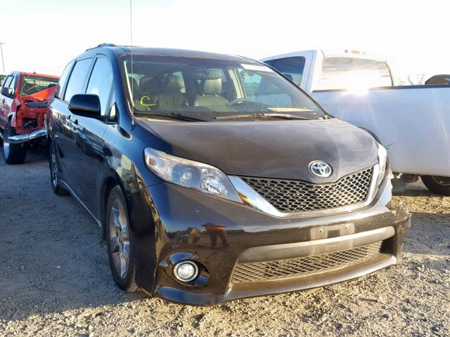 5TDXK3DC9DS340636 - 2013 TOYOTA SIENNA SPO BLACK photo 1