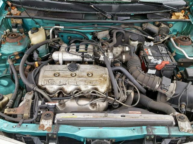 3FASP11JXTR127298 - 1996 FORD ESCORT LX GREEN photo 7