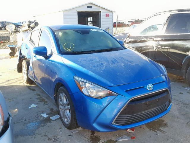 3MYDLBYV0HY158667 - 2017 TOYOTA YARIS IA BLUE photo 1