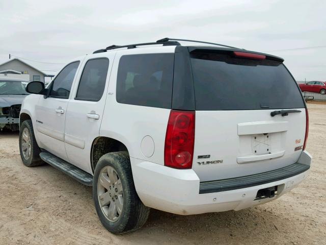 1GKFC13067R375212 - 2007 GMC YUKON WHITE photo 3