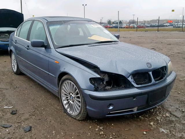 WBAEV534X2KM23255 - 2002 BMW 330 I BLUE photo 1