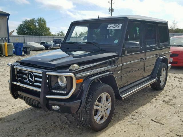 WDCYC3HF4EX227916 - 2014 MERCEDES-BENZ G 550 BLACK photo 2