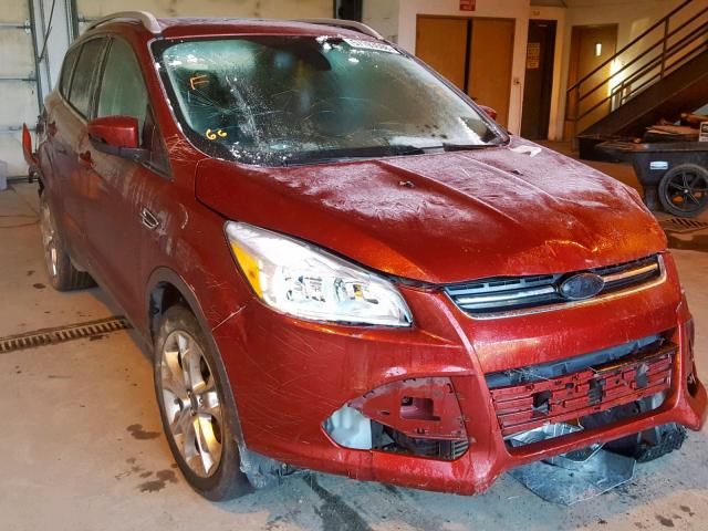 1FMCU0J92EUA71677 - 2014 FORD ESCAPE TIT RED photo 1