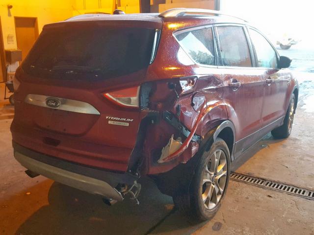 1FMCU0J92EUA71677 - 2014 FORD ESCAPE TIT RED photo 4