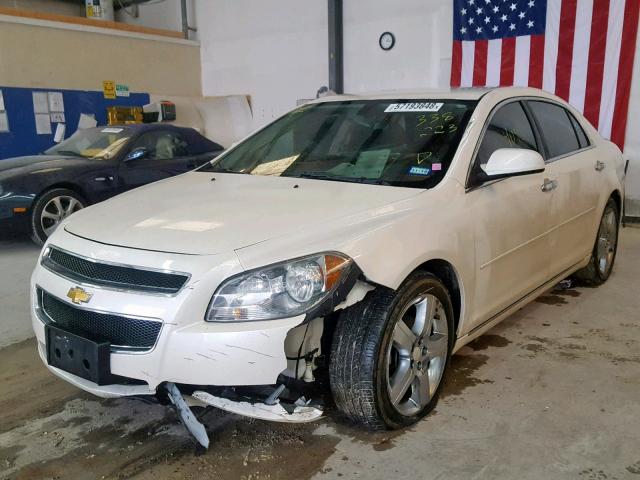 1G1ZC5E00CF338223 - 2012 CHEVROLET MALIBU 1LT 白色 照片 2