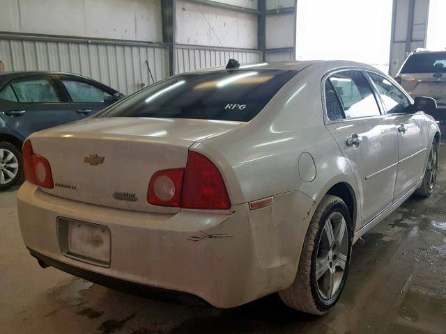 1G1ZC5E00CF338223 - 2012 CHEVROLET MALIBU 1LT 白色 照片 4