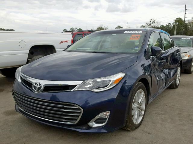 4T1BK1EB4FU177764 - 2015 TOYOTA AVALON XLE BLUE photo 2