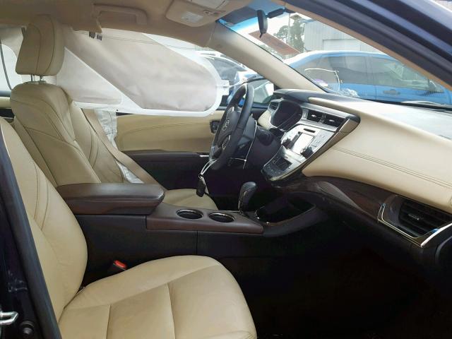 4T1BK1EB4FU177764 - 2015 TOYOTA AVALON XLE BLUE photo 5