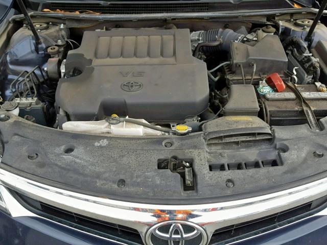 4T1BK1EB4FU177764 - 2015 TOYOTA AVALON XLE BLUE photo 7