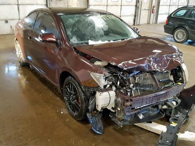 JTKDE167980256610 - 2008 TOYOTA SCION TC BURGUNDY photo 1