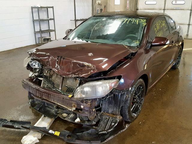 JTKDE167980256610 - 2008 TOYOTA SCION TC BURGUNDY photo 2