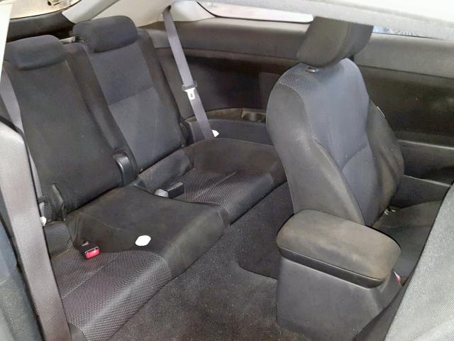 JTKDE167980256610 - 2008 TOYOTA SCION TC BURGUNDY photo 6