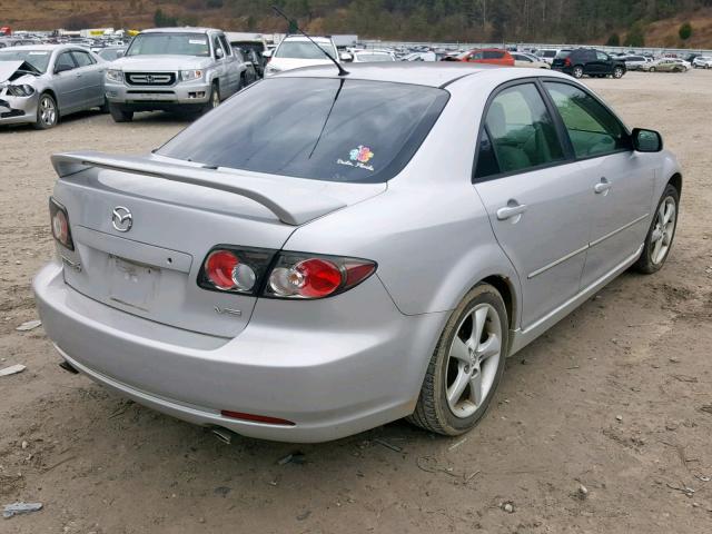 1YVHP80D365M18381 - 2006 MAZDA 6 S SILVER photo 4