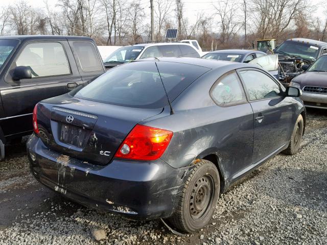 JTKDE177250062947 - 2005 TOYOTA SCION TC ლურჯი ფოტო 4