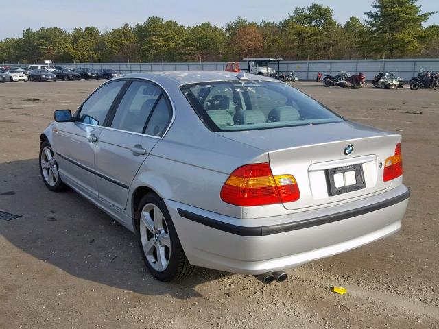 WBAEW53474PN33912 - 2004 BMW 330 XI SILVER photo 3