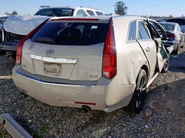 1G6DJ8EV8A0140366 - 2010 CADILLAC CTS PERFOR CREAM photo 4