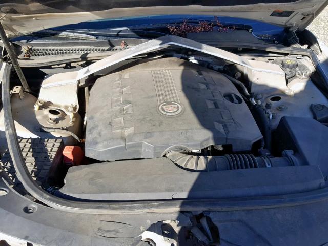 1G6DJ8EV8A0140366 - 2010 CADILLAC CTS PERFOR CREAM photo 7