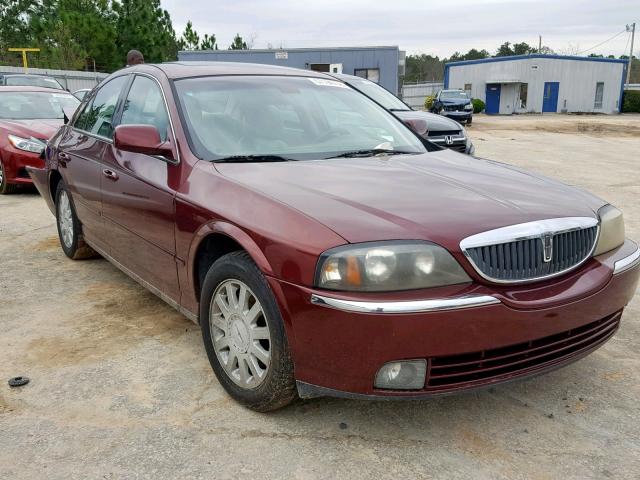 1LNHM86S14Y657505 - 2004 LINCOLN LS برغندي صورة 1