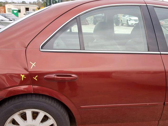 1LNHM86S14Y657505 - 2004 LINCOLN LS برغندي صورة 6