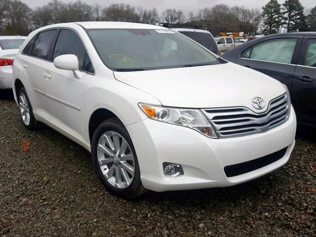 4T3ZA3BB2BU038980 - 2011 TOYOTA VENZA BASE WHITE photo 1