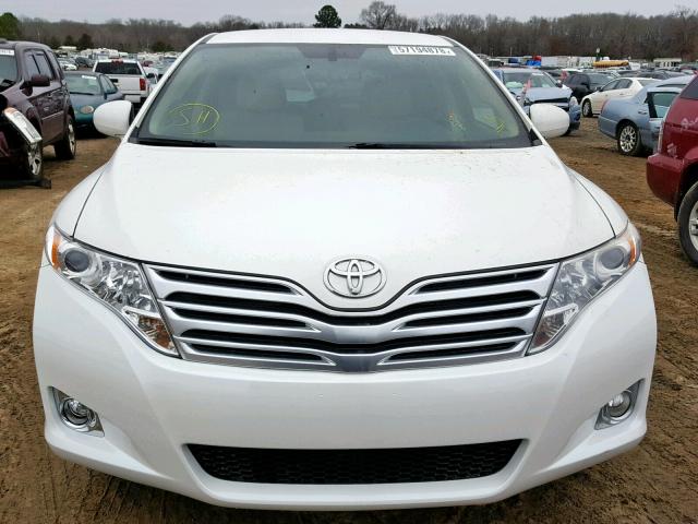 4T3ZA3BB2BU038980 - 2011 TOYOTA VENZA BASE WHITE photo 9