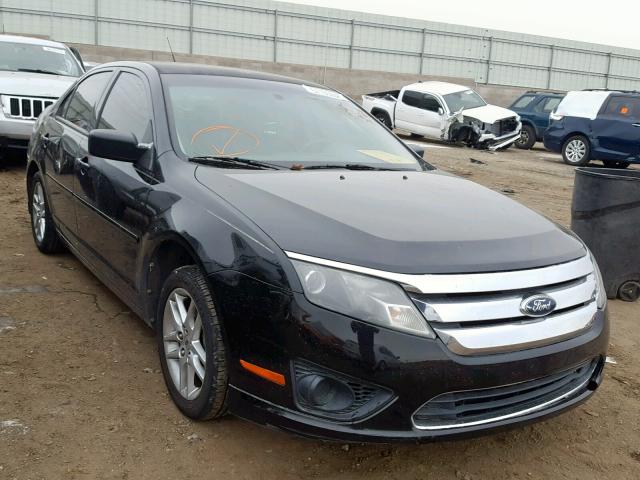 3FAHP0GA9AR102109 - 2010 FORD FUSION S BLACK photo 1