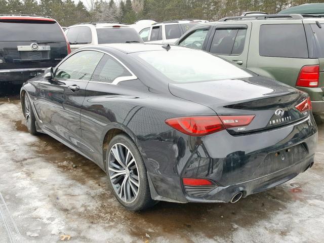 JN1EV7EL6HM551205 - 2017 INFINITI Q60 PREMIU BLACK photo 3