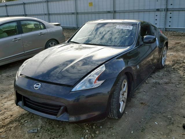 JN1AZ4EH0AM506361 - 2010 NISSAN 370Z BLACK photo 2