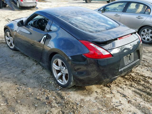 JN1AZ4EH0AM506361 - 2010 NISSAN 370Z BLACK photo 3