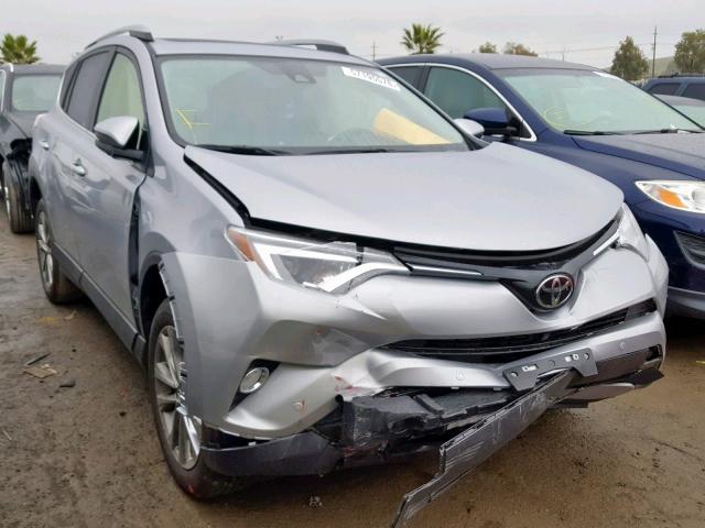 JTMDFREV4JD241465 - 2018 TOYOTA RAV4 LIMIT SILVER photo 1