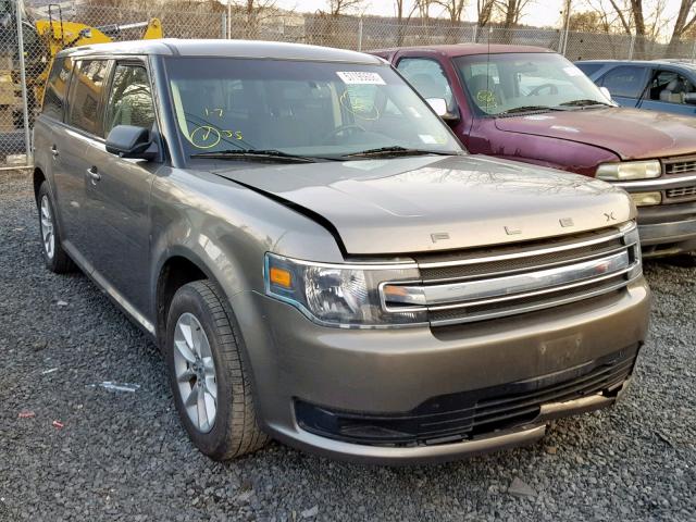 2FMGK5B84EBD26524 - 2014 FORD FLEX SE GRAY photo 1