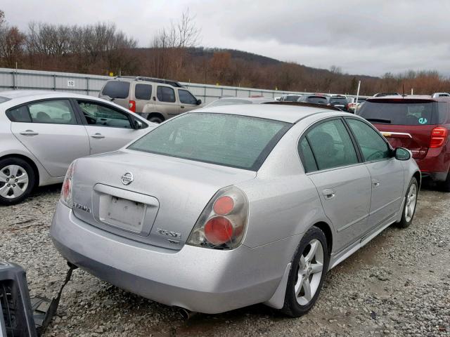 1N4BL11E95C279198 - 2005 NISSAN ALTIMA SE SILVER photo 4