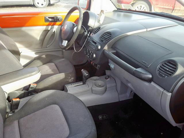 3VWCK21C93M428157 - 2003 VOLKSWAGEN NEW BEETLE Narıncı foto 5