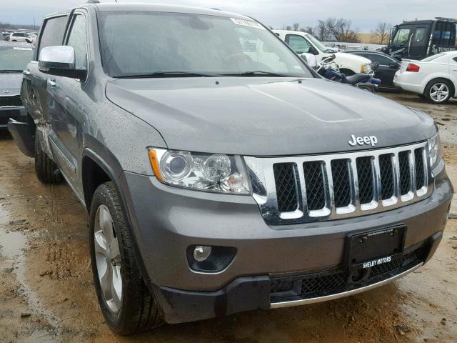 1C4RJFCT2CC178041 - 2012 JEEP GRAND CHER GRAY photo 1