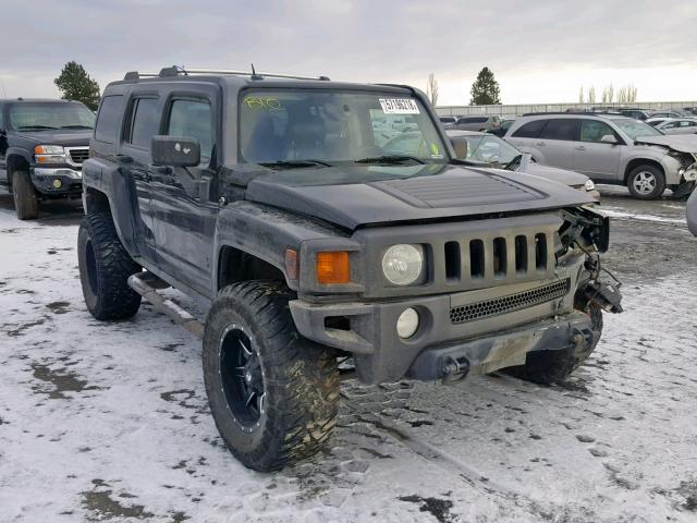 5GTDN136168270950 - 2006 HUMMER H3 BLACK photo 1