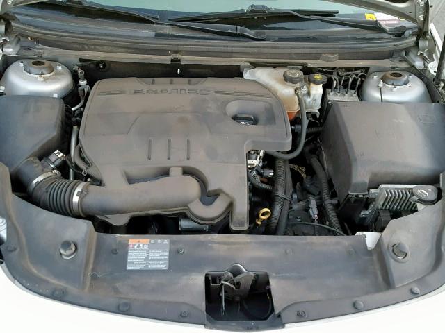 1G1ZC5E01CF145272 - 2012 CHEVROLET MALIBU 1LT SILVER photo 7