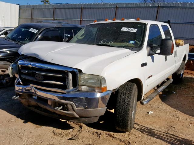 1FTSW30P23EC34007 - 2003 FORD F350 SRW S WHITE photo 2