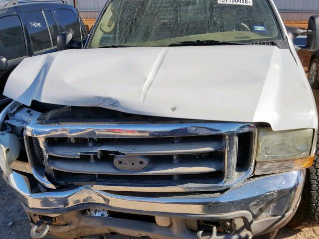 1FTSW30P23EC34007 - 2003 FORD F350 SRW S WHITE photo 7