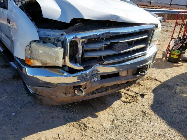 1FTSW30P23EC34007 - 2003 FORD F350 SRW S WHITE photo 9