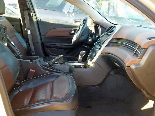 1G11H5SL6EF125776 - 2014 CHEVROLET MALIBU LTZ 银色 照片 5