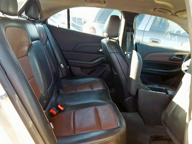 1G11H5SL6EF125776 - 2014 CHEVROLET MALIBU LTZ 银色 照片 6