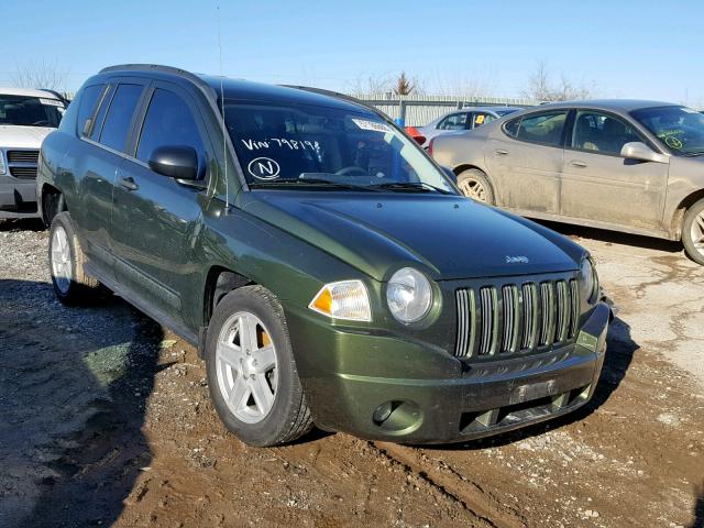 1J8FT47W88D795198 - 2008 JEEP COMPASS SP 绿色 照片 1