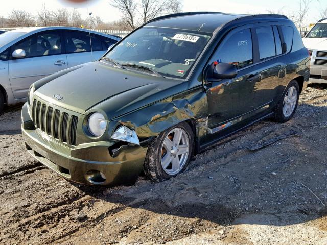 1J8FT47W88D795198 - 2008 JEEP COMPASS SP 绿色 照片 2